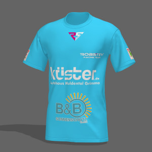 Robstev – Racing T-Shirt Blue