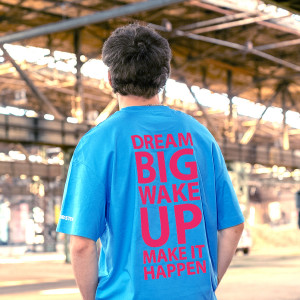 Robstev – Oversize T-Shirt "Dream Big" Rose Robstev – Oversize T-Shirt "Dream Big" Rose