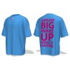 Robstev – Oversize T-Shirt "Dream Big" Rose