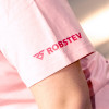 Robstev – T-Shirt "Work-Hard-Rose"