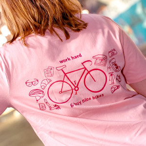 Robstev – T-Shirt "Work-Hard-Rose" Robstev – T-Shirt "Work-Hard-Rose"