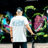 Robstev – T-Shirt "Work-Hard-White"